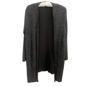 Delta Burke Collection Black Sparkle Kimono cardigan XL